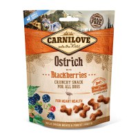 CARNILOVE Crunchy Snack, Struț cu Mure, recompense funcționale fără cereale câini, suport cardiac, 200g - 2