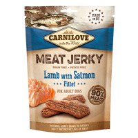 CARNILOVE Jerky, XS-XL, Miel și Somon, punguță recompense fără cereale câini, 100g - 1