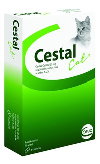 Cestal Cat, 8 cpr masticabile - 1