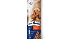CLUB 4 PAWS Premium Dental Stick, recompense câini, Batoane, sensibilități dentare, Pui, 77g