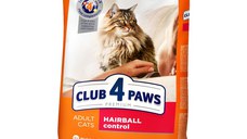 CLUB 4 PAWS Premium Hairball, Pui, hrană uscată pisici, limitarea ghemurilor de blană CLUB 4 PAWS Premium Hairball Control, Pui, hrană uscată pisici, limitarea ghemurilor de blană, 14kg