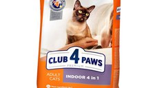 CLUB 4 PAWS Premium Indoor, Pui, hrană uscată pisici, 14kg