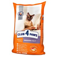 CLUB 4 PAWS Premium Indoor, Pui, hrană uscată pisici, 14kg - 1
