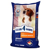 CLUB 4 PAWS Premium, M, Pui, hrană uscată câini, 14kg - 2