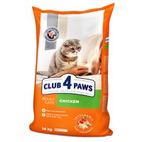 CLUB 4 PAWS Premium, Pui, hrană uscată pisici, 14kg - 1