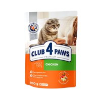 CLUB 4 PAWS Premium, Pui, hrană uscată pisici, 900g - 4
