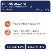 CLUB 4 PAWS Premium, Somon, hrană uscată pisici, 14kg - 2