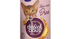 DELICKCIOUS Topping pentru Pisici - Băutură cu Pește în Conservă, 140g