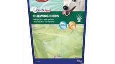 Denta Fun Chips cu Spirulina pentru Caini - Recompense 50g