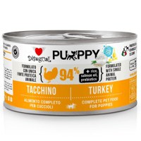 DISUGUAL Monoprotein Puppy, XS-XL, Curcan, conservă hrană umedă monoproteică câini junior, (pate), 150g - 1