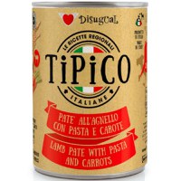 DISUGUAL Tipico, XS-XL, Miel și Morcov, conservă hrană umedă câini, (pate), 400g - 1