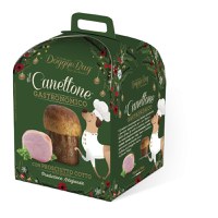 DOGGYEBAG Christmas Canettone Gastronomic, XS-XL, Prosciutto Cotto, cutie recompense câini, 125g - 2