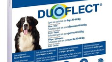 DUOFLECT, spot-on, solutie antiparazitara DUOFLECT, spot-on, soluție antiparazitară, câini 40-60kg, 3 pipete