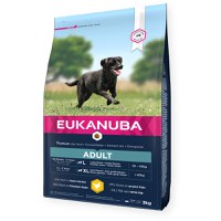 EUKANUBA Adult Large Breed, L-XL, Pui, hrană uscată câini, 15kg - 1
