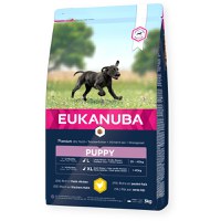 EUKANUBA Puppy Large Breed, L-XL, Pui, hrană uscată câini junior, 15kg - 2