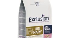 EXCLUSION Dieta Veterinara Monoproteica pentru Caini M-XL cu Porc - Formula pentru Sistem Urinar, 12kg
