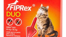 FIPREX Duo, deparazitare externă pisici, pipetă repelentă, 1buc