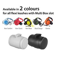 FLEXI Multi Box recompense & pungi igienice, accesoriu stocare câini, plastic, negru, S-L - 4