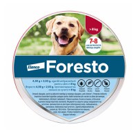 Foresto, deparazitare externă câini, zgardă, M - XL, 70 cm, gri, 1buc - 3
