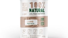 FRESH FARM Smooth cu miel, pate umed pentru caini, 400 g, marimi XS-XL