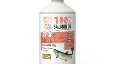 FRESH FARM Ulei de Somon 250ml pentru Piele si Blana, Supliment pentru Câini si Pisici XS-XL