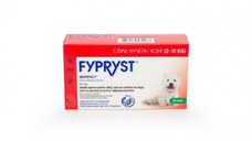 FYPRYST, deparazitare externă câini, pipetă repelentă, S(2 - 10kg), 3buc