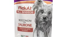 GEMON All Breeds, XS-XL, Somon, plic hrană umedă fără cereale câini, (în aspic), 100g