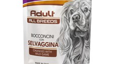 GEMON All Breeds, XS-XL, Vânat, plic hrană umedă fără cereale câini, (în aspic), 100g