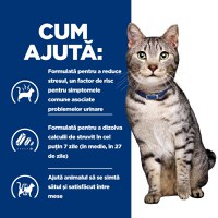 HILL'S Prescription Diet c/d Stress + Metabolic, Pui, dietă veterinară pisici, plic hrană umedă, sistem urinar, metabolism, (în sos), bax, 85g x 12buc - 6