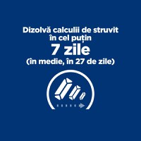 HILL'S Prescription Diet c/d Urinary, Pui cu Legume, dietă veterinară pisici, conservă hrană umedă, afecțiuni urinare HILL'S Prescription Diet c/d Urinary Care, Pui cu Legume, dietă veterinară pisici, conservă hrană umedă, sistem urinar, (în sos), 82g - 2