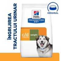 HILL'S Prescription Diet c/d Urinary + Weight Care + Metabolic, Pui, dietă veterinară câini, hrană uscată, afecțiuni urinare și metabolice HILL'S Prescription Diet c/d Urinary + Weight Care + Metabolic, Pui, dietă veterinară câini, hrană uscată, sistem u - 9