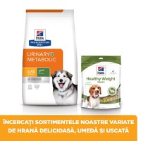 HILL'S Prescription Diet c/d Urinary + Weight Care + Metabolic, Pui, dietă veterinară câini, hrană uscată, afecțiuni urinare și metabolice HILL'S Prescription Diet c/d Urinary + Weight Care + Metabolic, Pui, dietă veterinară câini, hrană uscată, sistem u - 7
