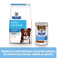 HILL'S Prescription Diet Derm Defense, Pui, dietă veterinară câini, hrană uscată, afecțiuni dermatologice HILL'S Prescription Diet Derm Defense, Pui, dietă veterinară câini, hrană uscată, piele & blana, 12kg - 10