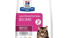 HILL'S Prescription Diet Gastrointestinal Biome pentru Pisici cu Pui, Hrană Uscată pentru Sănătatea Digestivă, 300g