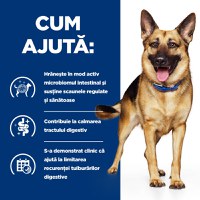 HILL'S Prescription Diet Gastrointestinal Biome, Pui cu Legume, dietă veterinară câini, conservă hrană umedă, sistem digestiv, 354g - 3