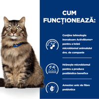 HILL'S Prescription Diet Gastrointestinal Biome, Pui cu Legume, dietă veterinară pisici, conservă hrană umedă, sistem digestiv, 82g - 4