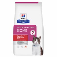 HILL'S Prescription Diet Gastrointestinal Biome Stress, Pui, dietă veterinară, hrană uscată pisici, sistem digestiv, 1.5kg - 1