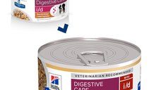 HILL'S Prescription Diet i/d Digestive Care, Pui cu Legume, dietă veterinară câini, conservă hrană umedă, sensibilități digestive HILL'S Prescription Diet i/d Digestive Care, Pui cu Legume, dietă veterinară câini, conservă hrană umedă, sistem digestiv, (