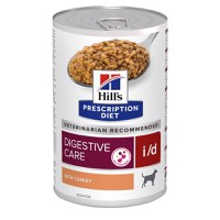 HILL'S Prescription Diet i/d, XS-XL, Curcan, dietă veterinară, conservă hrană umedă câini, sistem digestiv, (pate), 360g - 2