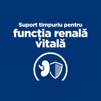 HILL'S Prescription Diet k/d Kidney Care Early Stage, Pui, dietă veterinară pisici, plic hrană umedă, sistem renal, 85g x 12buc - 4
