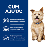 HILL'S Prescription Diet k/d Kidney Care, Pui cu Legume, dietă veterinară câini, conservă hrană umedă, afecțiuni renale, 156g - 5
