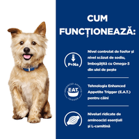 HILL'S Prescription Diet k/d Kidney Care, Pui cu Legume, dietă veterinară câini, conservă hrană umedă, afecțiuni renale, 156g - 8