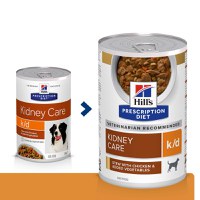 HILL'S Prescription Diet k/d Kidney Care, Pui cu Legume, dietă veterinară câini, conservă hrană umedă, afecțiuni renale HILL'S Prescription Diet k/d Kidney Care, Pui cu Legume, dietă veterinară câini, conservă hrană umedă, sistem renal, (în sos), 354g - 11