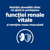 HILL'S Prescription Diet k/d Kidney Care, Pui cu Legume, dietă veterinară câini, conservă hrană umedă, afecțiuni renale HILL'S Prescription Diet k/d Kidney Care, Pui cu Legume, dietă veterinară câini, conservă hrană umedă, sistem renal, (în sos), 354g - 2