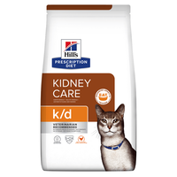 HILL'S Prescription Diet k/d Kidney Care, Pui, dietă veterinară pisici, hrană uscată, afecțiuni renale HILL'S Prescription Diet k/d Kidney Care, Pui, dietă veterinară pisici, hrană uscată, sistem renal, 400g - 10