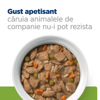 HILL'S Prescription Diet Metabolic, Pui cu Legume, dietă veterinară câini, conservă hrană umedă, afecțiuni metabolice (obezitate) HILL'S Prescription Diet Metabolic Mini, Pui cu Legume, dietă veterinară câini, conservă hrană umedă, metabolism (obezitate - 9
