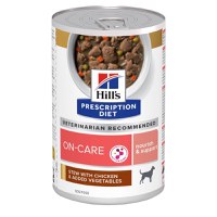 HILL'S Prescription Diet On - Care Stew, XS-XL, Pui și Tocană de Legume, dietă veterinară, conservă hrană umedă câini, convalescență, (în sos), 354g - 2