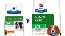 HILL'S Prescription Diet r/d Weight Loss pentru caini, Pui, 10kg - Hrană uscată pentru scădere în greutate