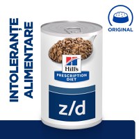 HILL'S Prescription Diet z/d Food Sensitivities, dietă veterinară câini, conservă hrană umedă, piele & blana, sistem digestiv, (în sos), 370g - 8