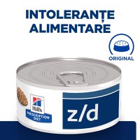 HILL'S Prescription Diet z/d Food Sensitivities, dietă veterinară pisici, conservă hrană umedă, afecțiuni dermatologice și sistem digestiv, 156g - 8